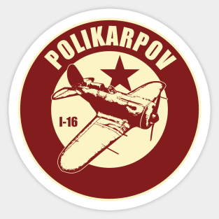 Polikarpov I-16 Sticker